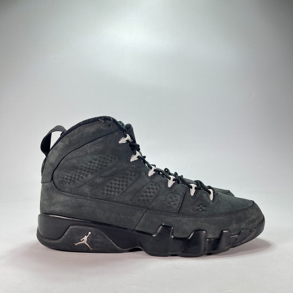 Nike Air Jordan 9 Retro Anthracite Basketball Sneakers 302370-013 Mens Size 11.5